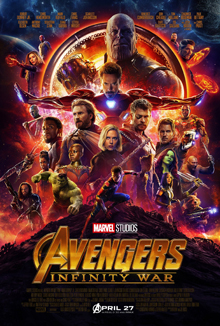 Avengers: Infinity War key art