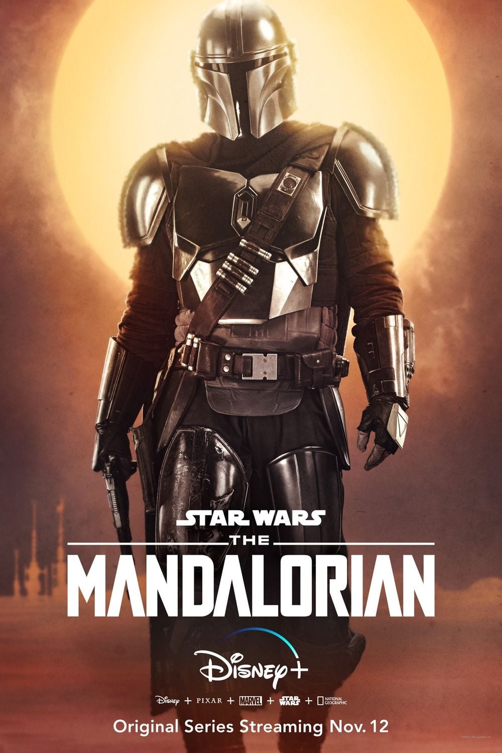 The Mandalorian key art