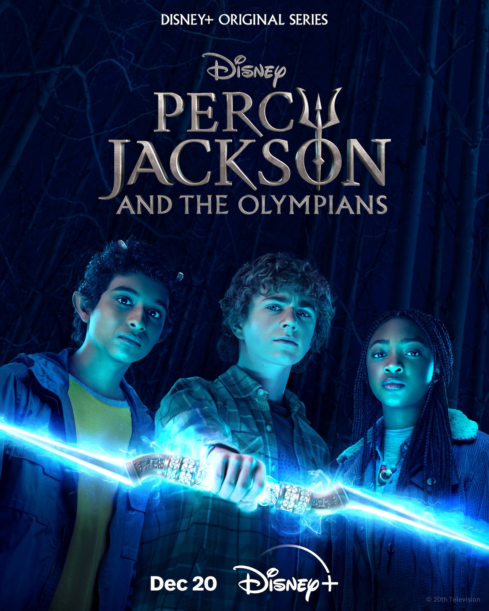 Percy Jackson and the Olympians key art