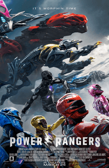 Power Rangers key art