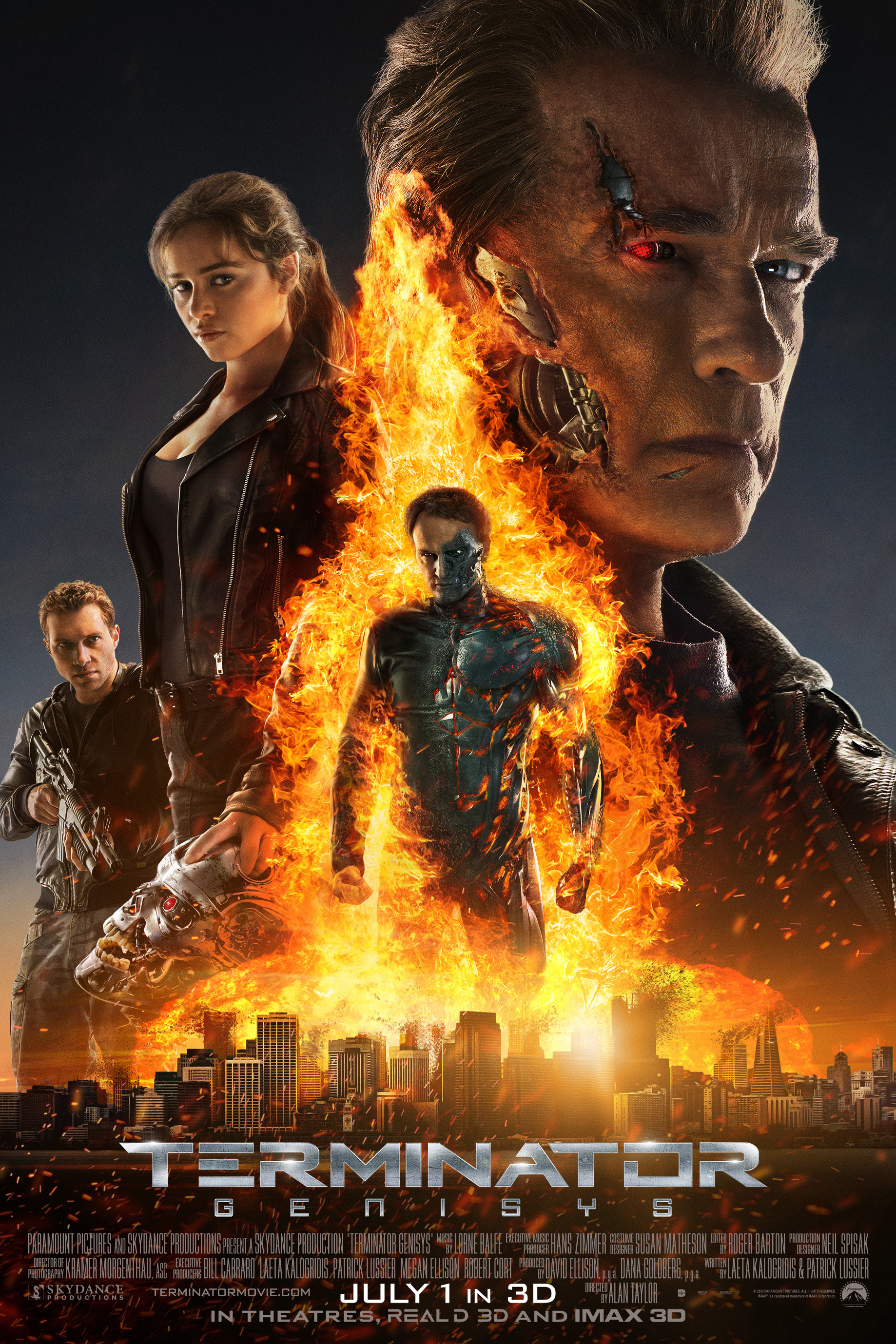 Terminator Genisys key art