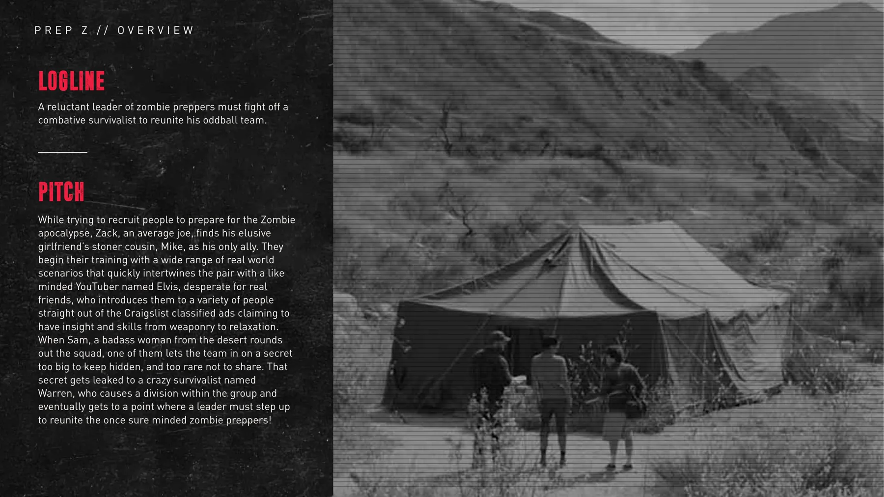 Preparation Z pitch deck page 2 of 18
